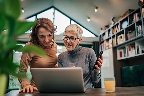 Femmes en plein coaching